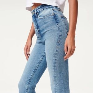 Good Boy Twisted Slit Jeans: 32” inseam